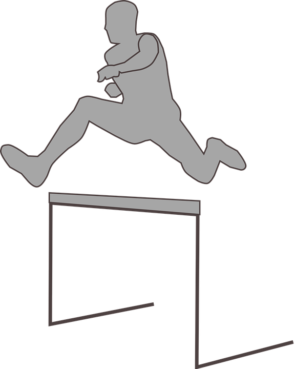 Jumping Over Clipart - Png Download (576x720), Png Download