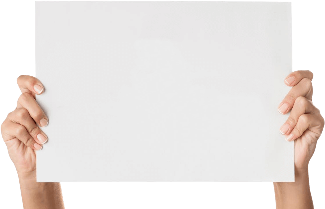 15 Sep Board Woman Hold Paper Png Clipart Large Size Png Image Pikpng