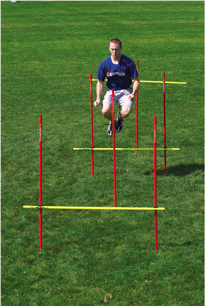 Kwik Goal Coaching Stick Hurdle Set - Hurdle Clipart (600x600), Png Download