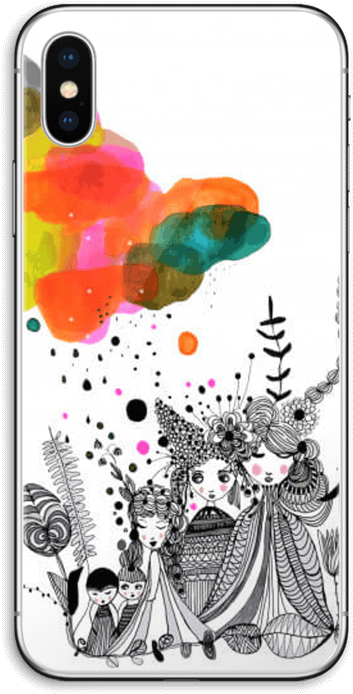 Mobile Phone Case Clipart (395x800), Png Download