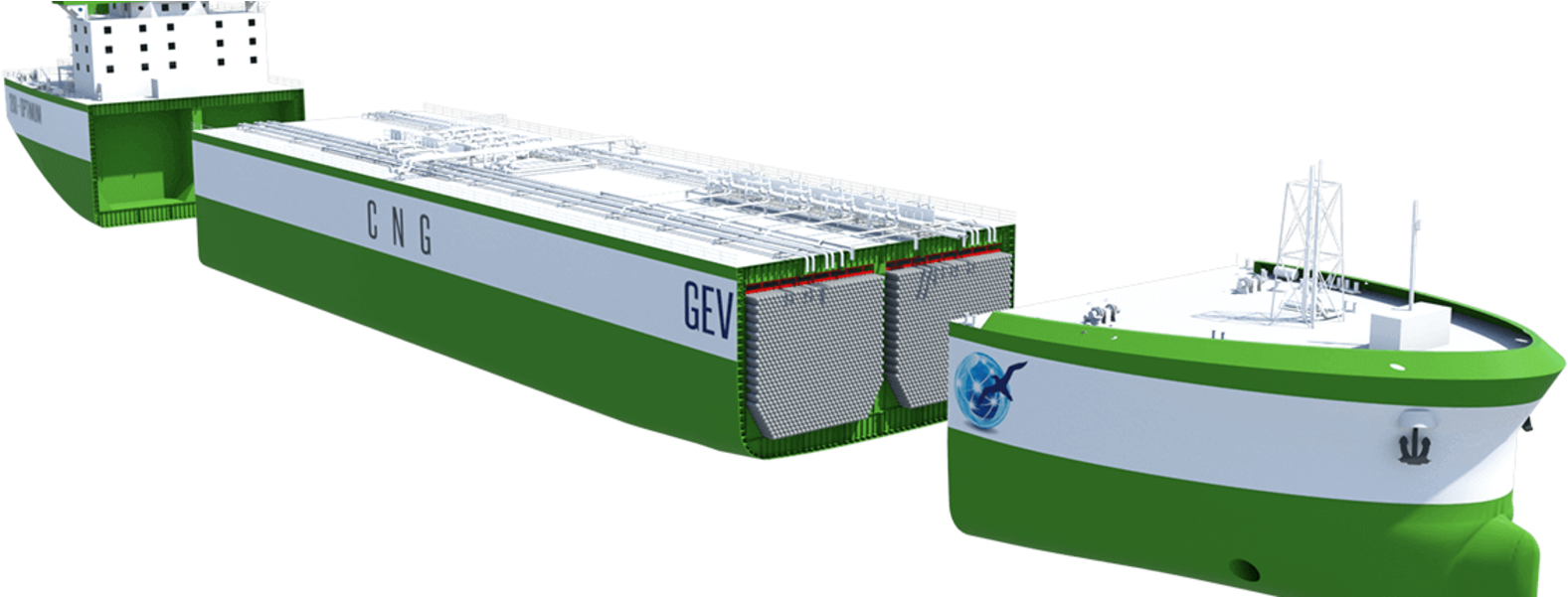 Gev Clears Final Hurdle For Cng Ship Design - Cng Transported By Ship Clipart (1680x600), Png Download