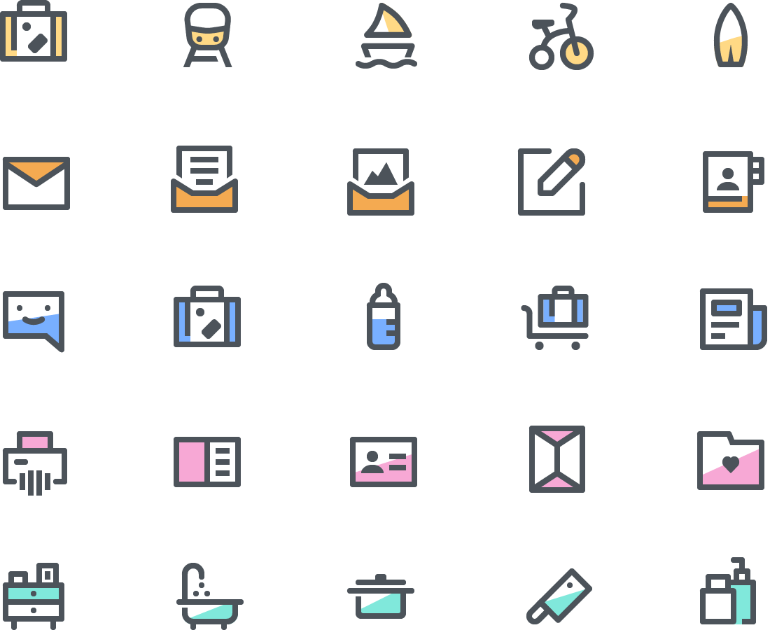 Budicon Chroma V1 - Icon Collection Clipart (1100x900), Png Download