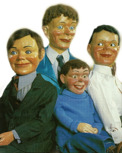#vintage #dolls #ventriloquist #creepy #scary #antique - Strange Family Clipart (399x502), Png Download