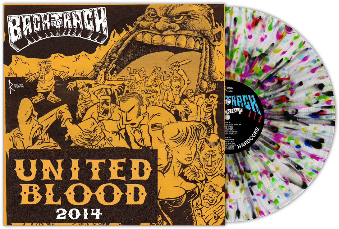 United Blood 2014 Cover - Backtrack Darker Half Clipart (1100x755), Png Download