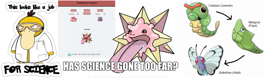 Pokemon Butterfree , Png Download - Cartoon Clipart (1045x311), Png Download