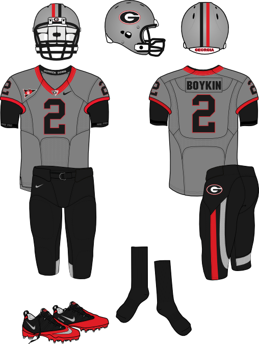 Ugaexportb - New Nfl Uniforms 2010 Clipart (508x674), Png Download