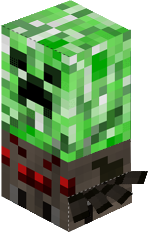 Minecraft Papercraft Mini Spider Creeper - Papercraft Minecraft Jason Mini Clipart (675x675), Png Download