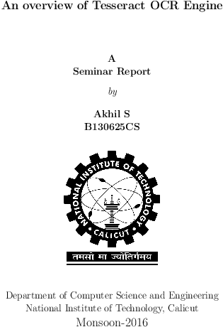 Pdf - Nit Calicut Clipart (612x792), Png Download