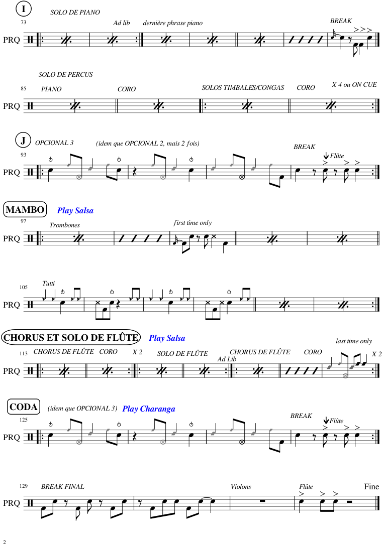 Hueso Y Pellejo Sheet Music 2 Of 2 Pages - Sheet Music Clipart (827x1169), Png Download