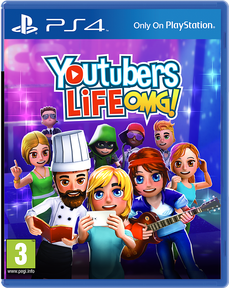Youtubers Life Omg Ps4 Clipart (1000x1000), Png Download