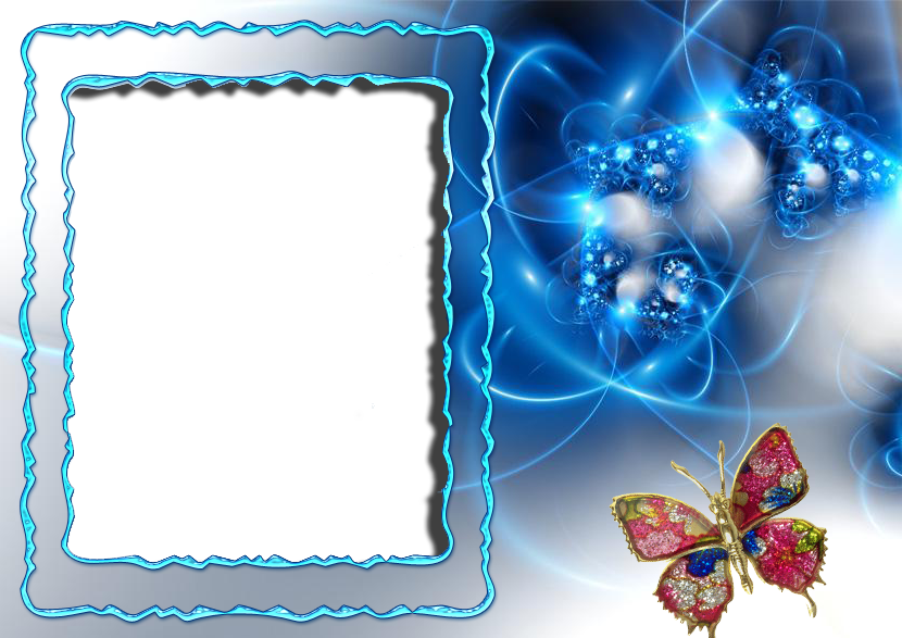 Marco Digital Para Enamorados Con Un Estilo Muy Romantico - Sky Blue Wallpapers Download Clipart (830x587), Png Download
