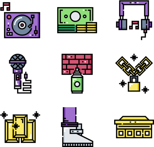 Hip Hop Clipart (600x564), Png Download