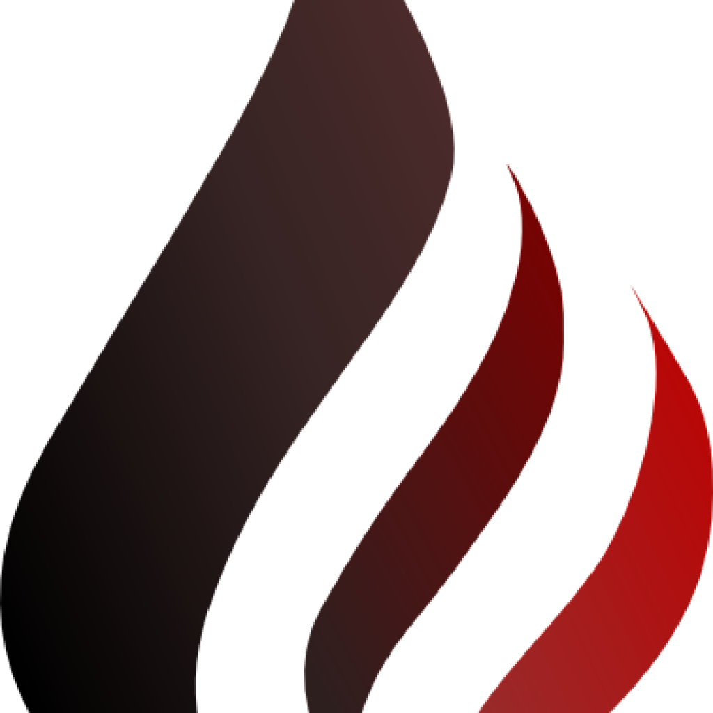 Flame Clipart Black And White Fire Flames Clipart Black - Graphic Design - Png Download (1024x1024), Png Download