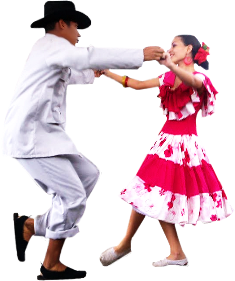 Dibujo Del Baile Del Joropo Regi 211 N Llanera Caracter - Pasos De Joropo Punta De Soga Clipart (759x907), Png Download