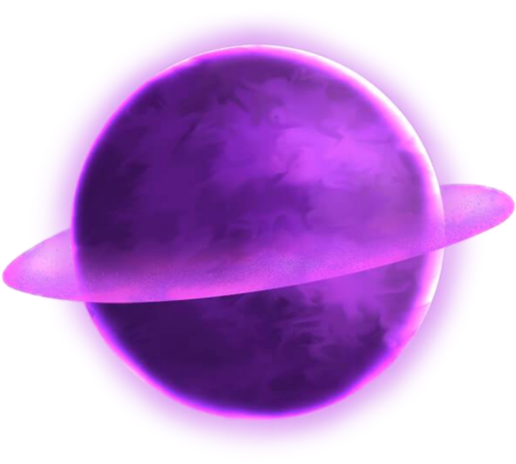 #ftestickers #purple #planet - Circle Clipart (1024x920), Png Download