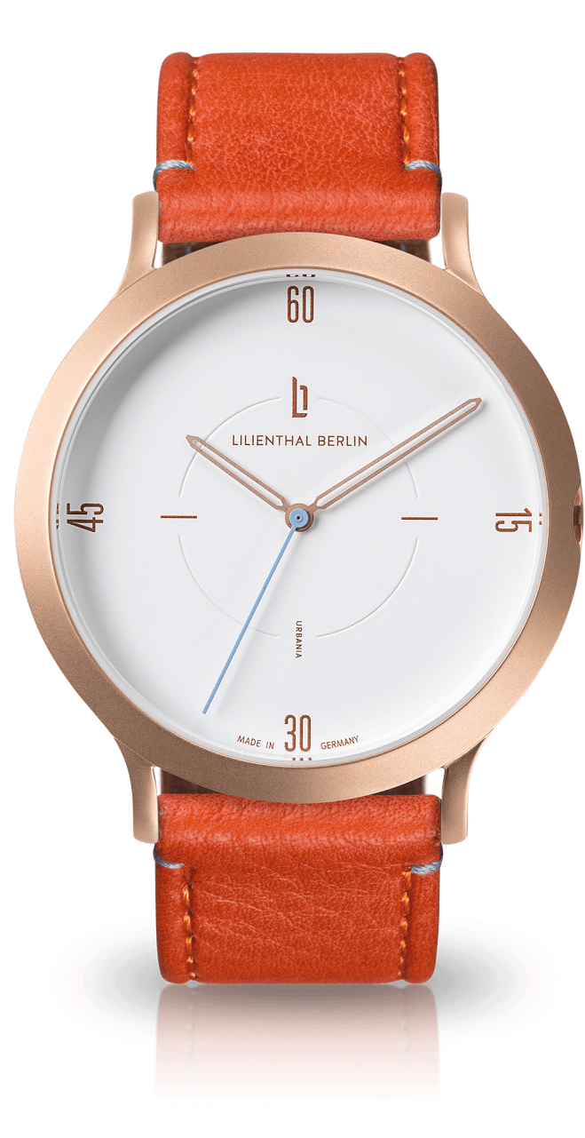 Rosegold White Flame - Analog Watch Clipart (725x1280), Png Download