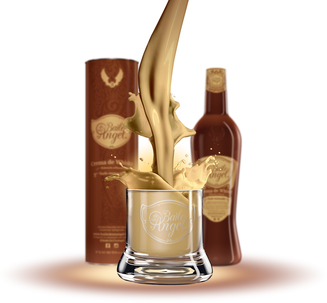 Es Una Deliciosa Crema De Whisky De Elaboración Artesanal, - Baile De Un Angel Crema De Whisky Clipart (1098x1017), Png Download
