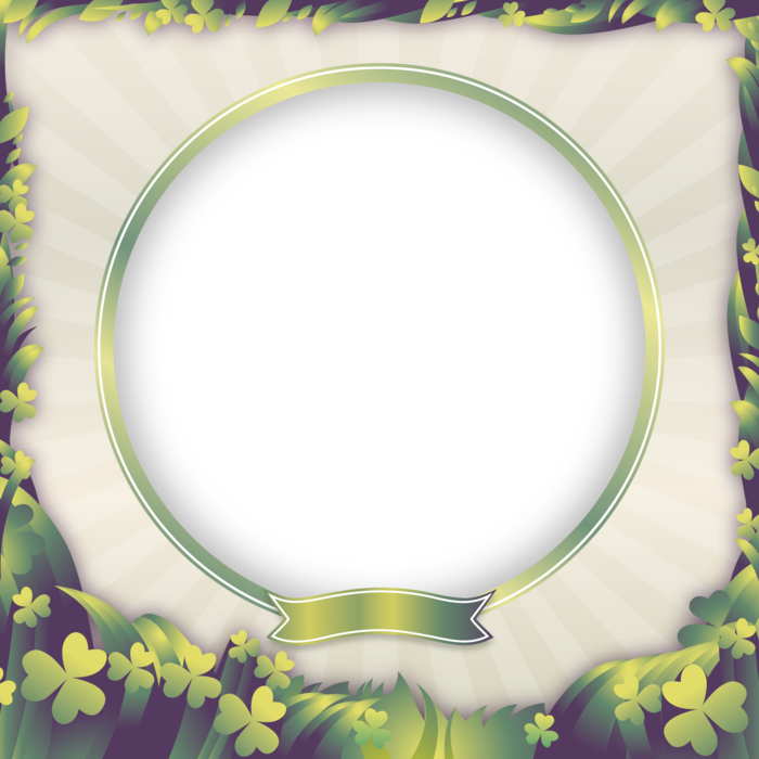 St Patrick's Transparent Frame Clipart (700x700), Png Download