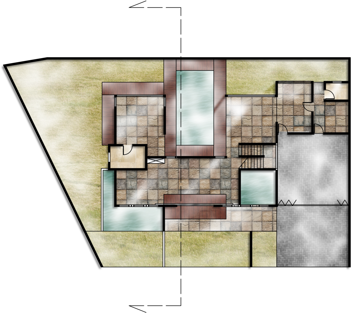 [experimental] Site Plan Rendering Styles By Felicia - Floor Plan Clipart (1152x1026), Png Download