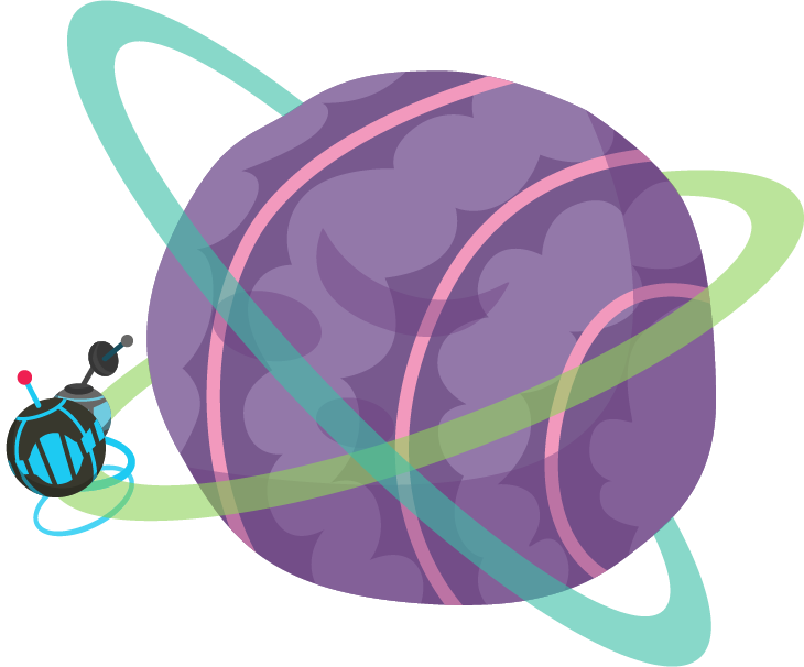 Alien Planet Purple Planet - Illustration Clipart (730x606), Png Download