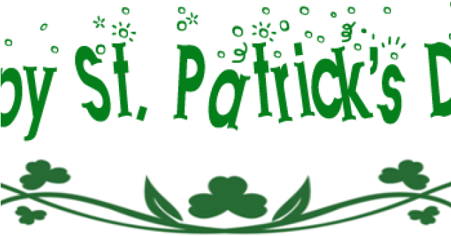 Patricks Day Clipart Border - Transparent St Patricks Day - Png Download (640x480), Png Download