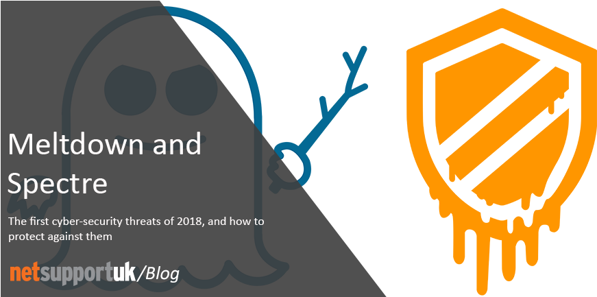 Meltdown And Spectre - Spectre And Meltdown Clipart (907x432), Png Download