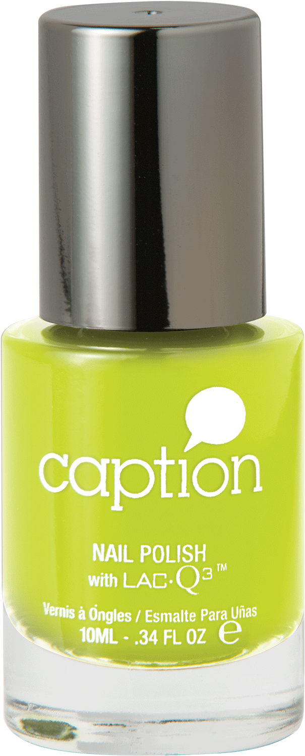 Freakin' Psyched - Caption Nail Polish Clipart (1600x1600), Png Download