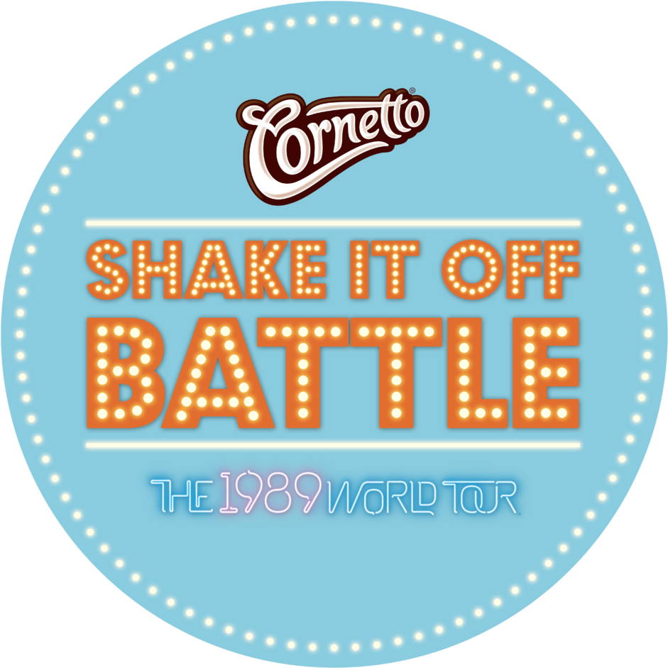 “cornetto Shake It Off Battle” Launch Roadshow - Label Clipart (1024x1024), Png Download