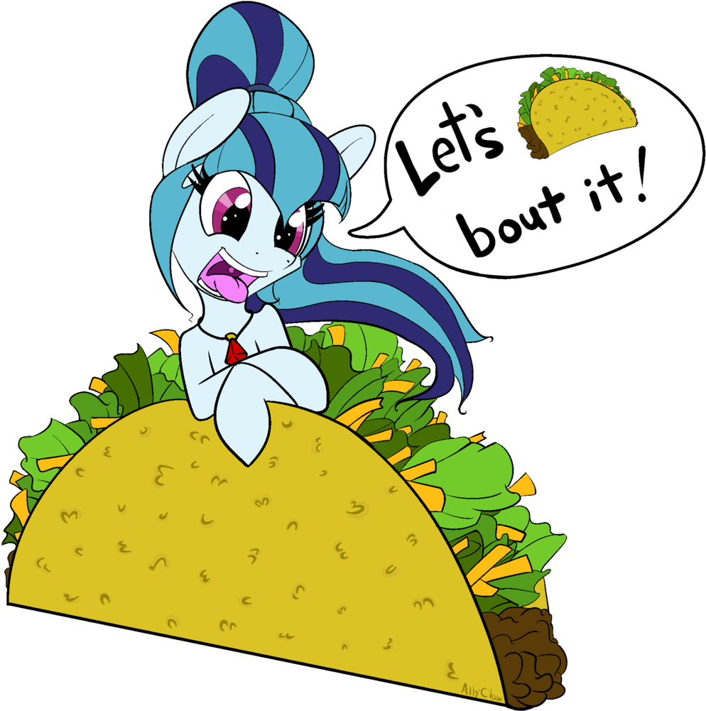 Tacos Graphic - Cartoon Clipart (1018x1024), Png Download