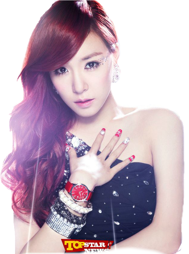 Jessica Jung - Tiffany Hwang Snsd Clipart (654x896), Png Download