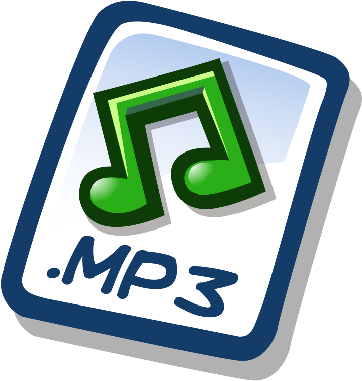 Gartoon Mimetypes Mp3 - Mp3 Clipart (768x768), Png Download