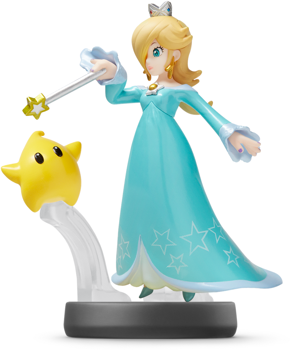 01 Of - Rosalina Amiibo Clipart (1280x1292), Png Download