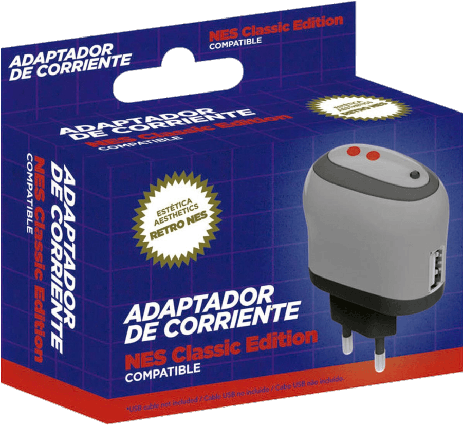 Nes Classic Mini Adaptor Clipart (900x900), Png Download