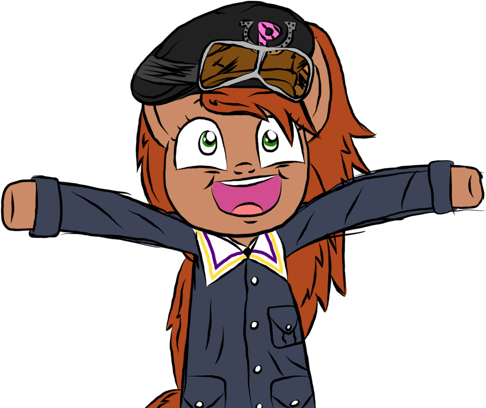 Yamsmos, Clothes, Female, Hat, Mare, Oc, Oc - Cartoon Clipart (1024x1024), Png Download