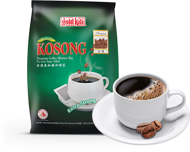 Kopi O Kosong Coffee Bag - Kapeng Barako Clipart (650x522), Png Download