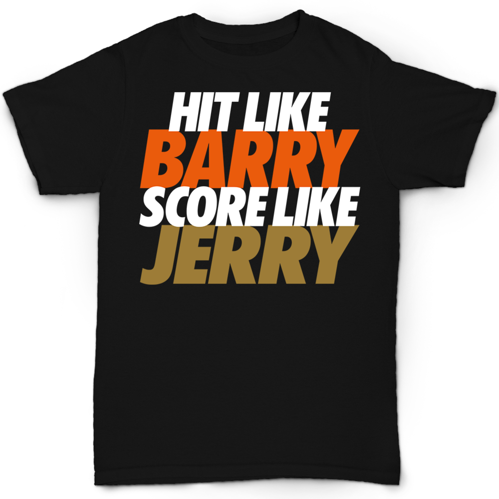 Barry Bonds Jerry Rice San Francisco Giants 49ers - Active Shirt Clipart (1000x1000), Png Download