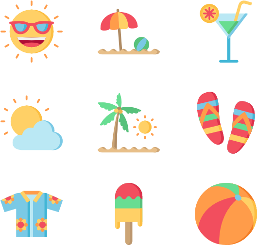 2,323 Free Vector Icons - Beach Icons Clip Art - Png Download (600x564), Png Download