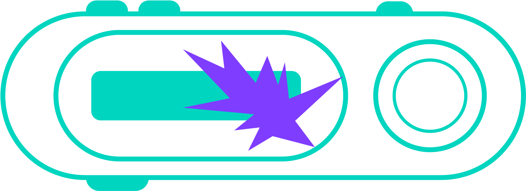 Cracked Screen - Metro Sneakers Clipart (2085x2085), Png Download