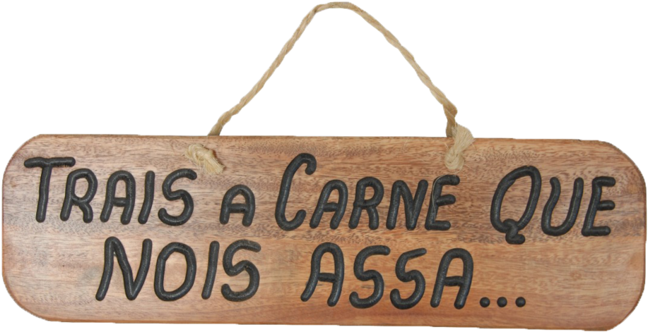 Photo Placas Para Churrasqueira Em Madeira Entalhada - Banner Clipart (1024x681), Png Download