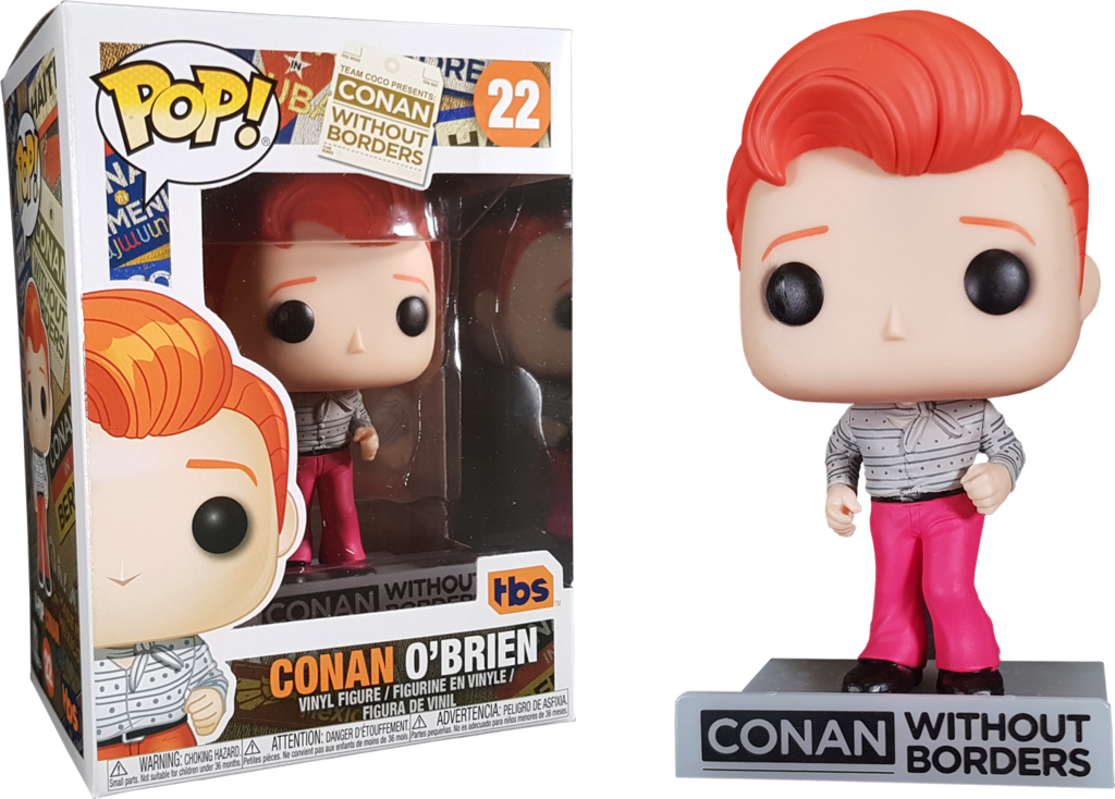 Conan Without Borders Funko Pop Conan O'brien - Conan Without Borders Pop Clipart (1024x734), Png Download