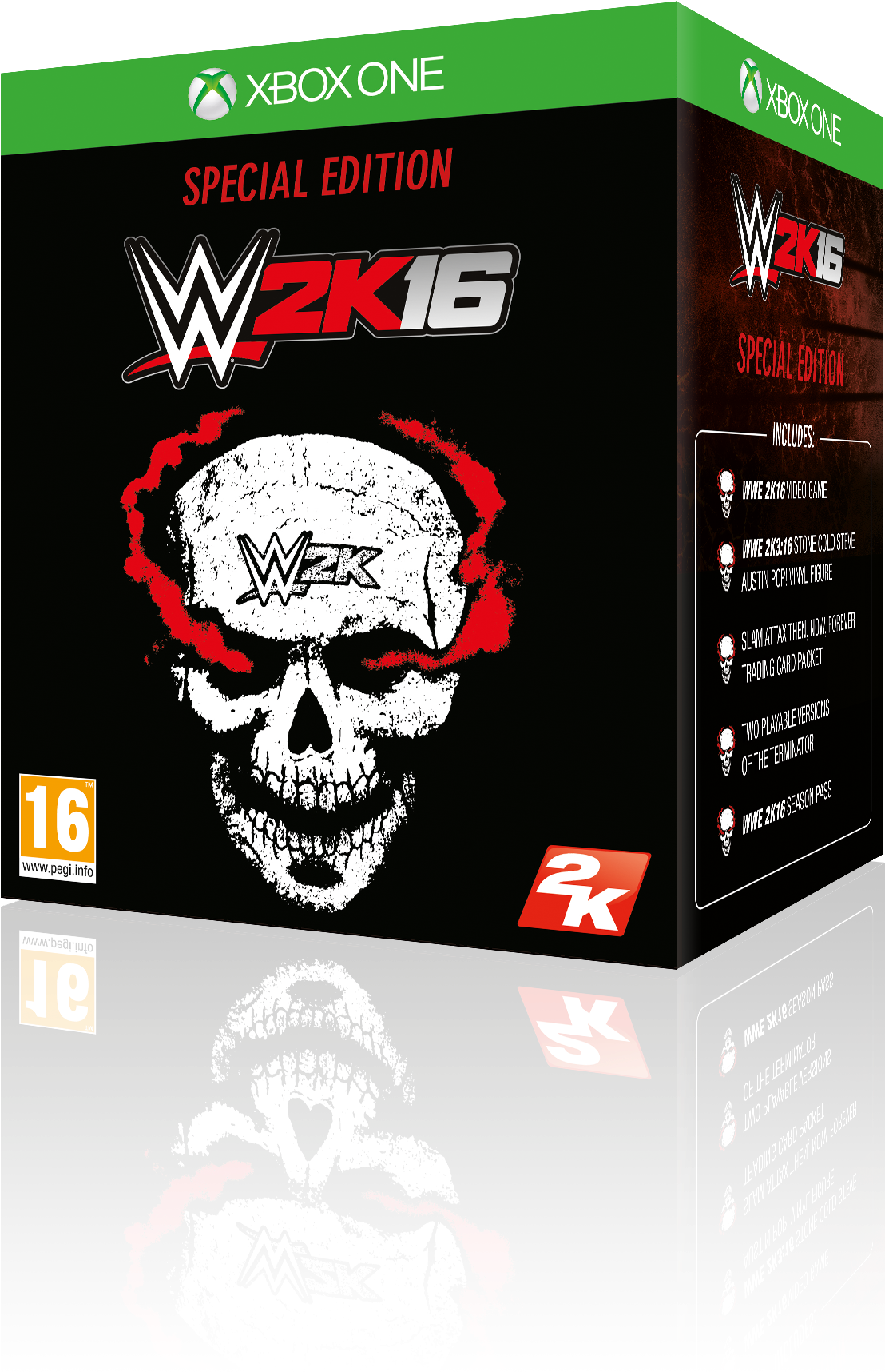 You'll Be Able To Pick Up Wwe 2k16 On Xbox One, Xbox - Graphic Design Clipart (1255x2502), Png Download
