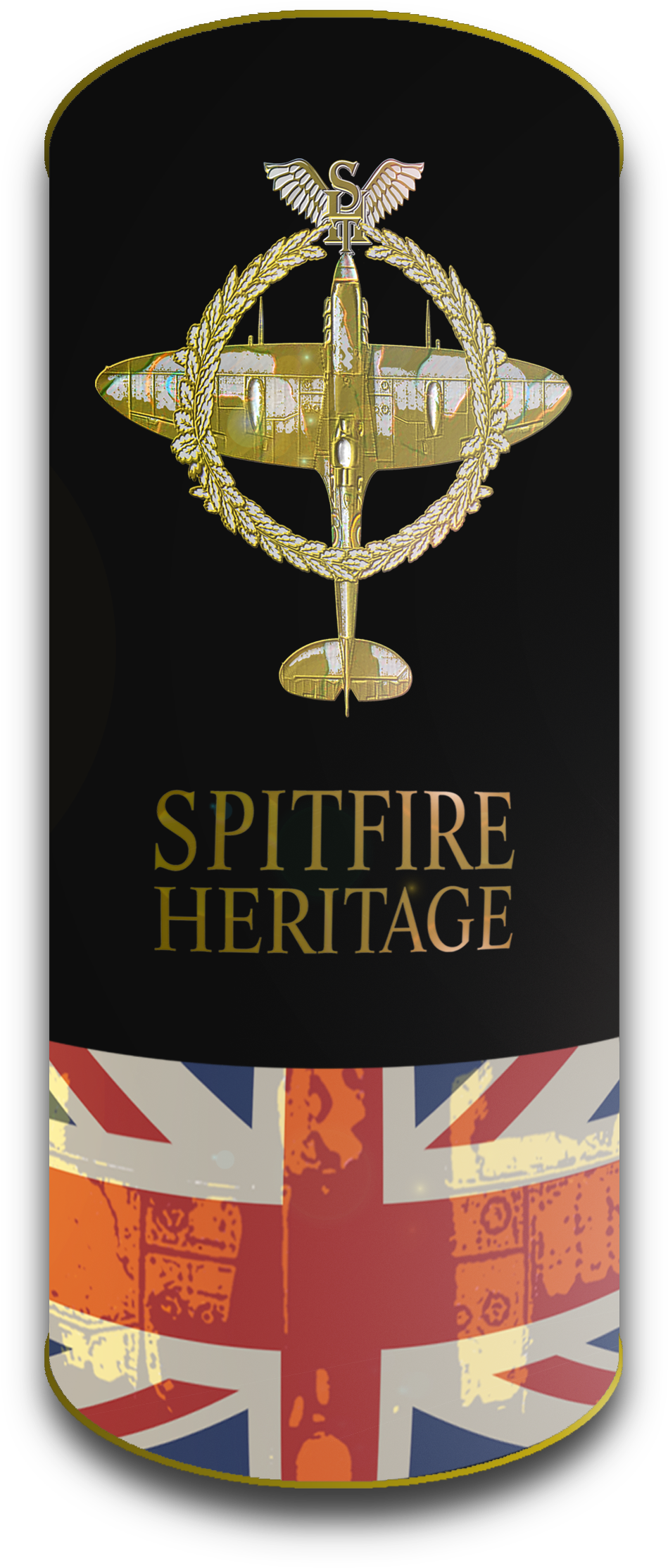 Spitfire Heritage Box - Emblem Clipart (1206x2332), Png Download
