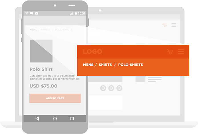Remove Breadcrumbs - Mobile Commerce Clipart (800x600), Png Download