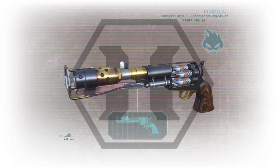 Firebug Spitfire - Killing Floor 2 Medic Weapons Clipart (998x561), Png Download