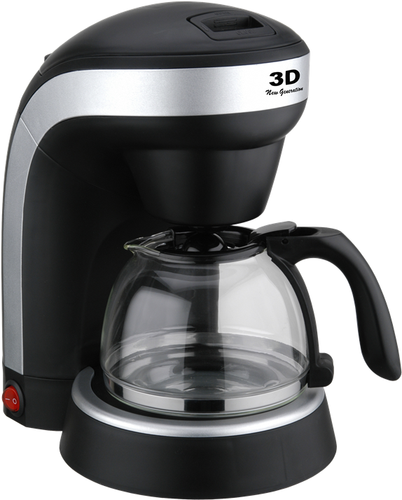 Coffee Maker 3d Png , Png Download - 3d Coffee Maker Clipart (574x715), Png Download