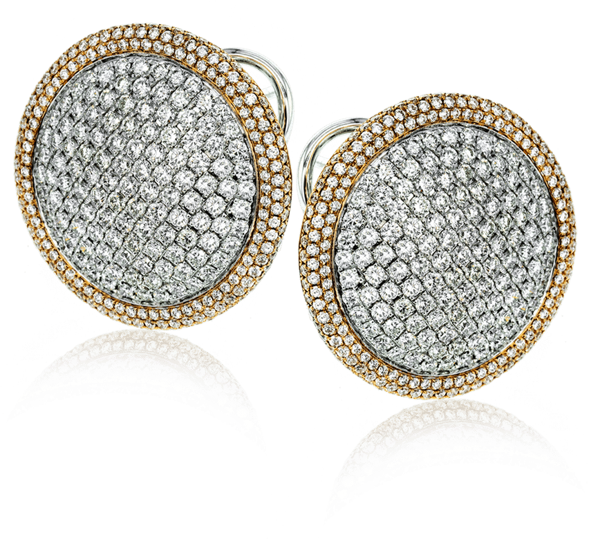 Simon G Earrings Brittany's Fine Jewelry Gainesville - Earring Png Clipart (1000x1000), Png Download