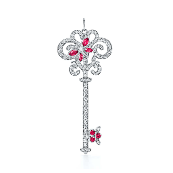 Tiffany & Co - Tiffany Enchant Dragonfly Key Pendant Clipart (600x600), Png Download