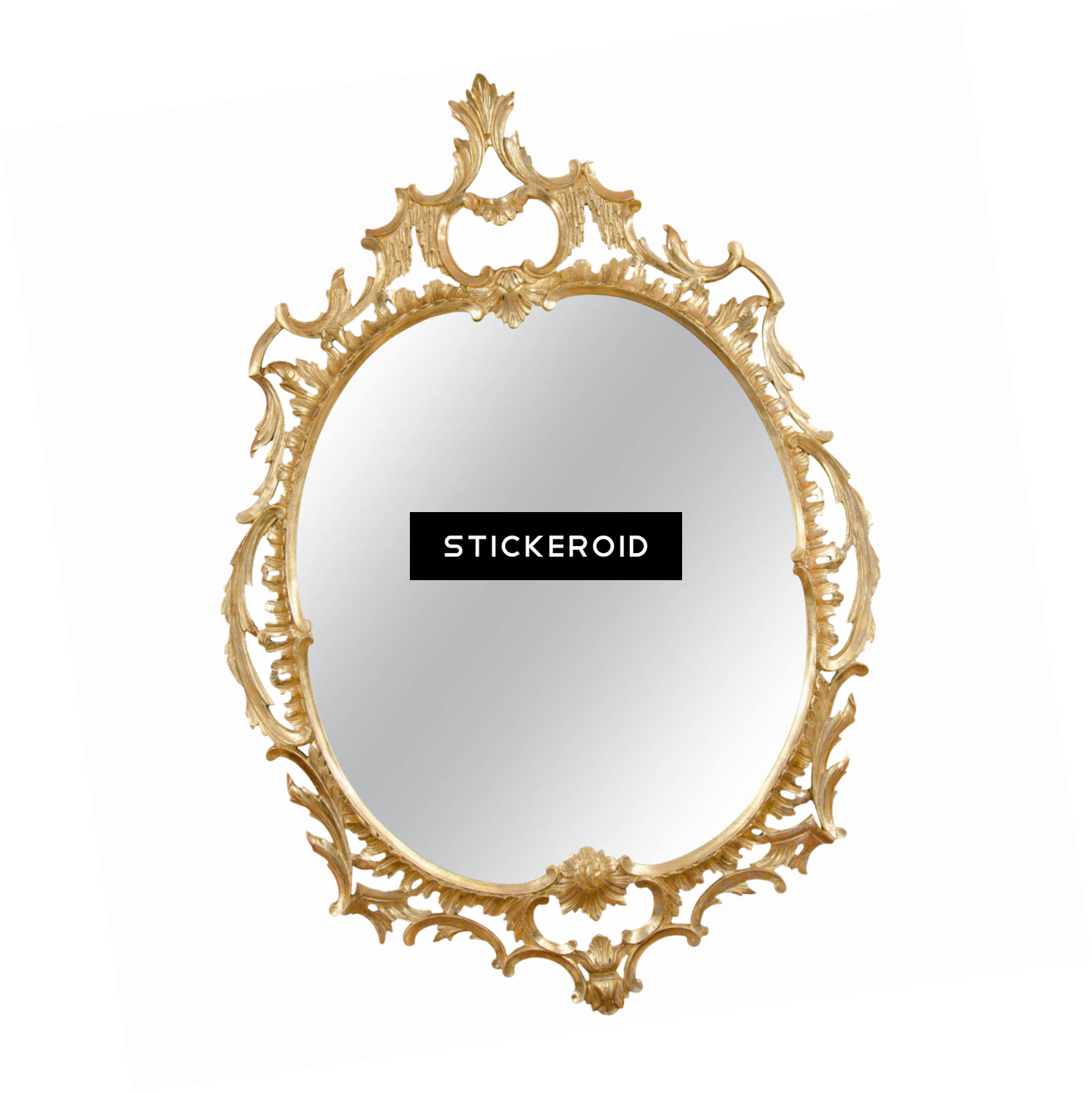 Mirror Png Transparent Background - Transparent Clipart Mirror Background (1444x1445), Png Download