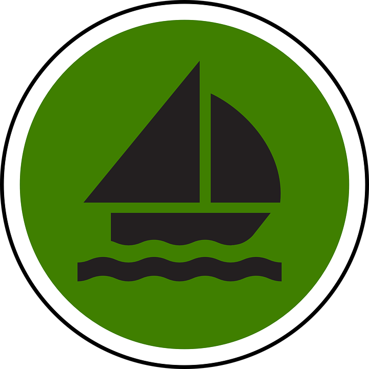 Boat Sailing Yacht Cruise Transportation Services - Sailing Clipart (720x720), Png Download