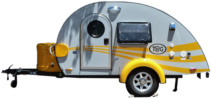 Travel Trailer Clipart (960x539), Png Download